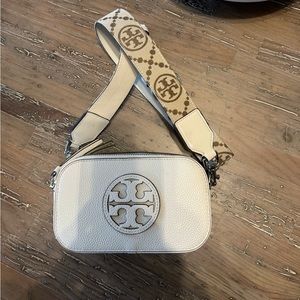 Tory Burch Cream Miller Mini Camera Bag-NWOT